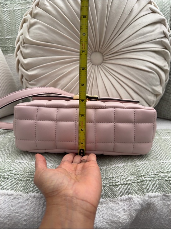 Michael Kors Blush Quilted Shoulder Bag with Gold Hardware main image 5